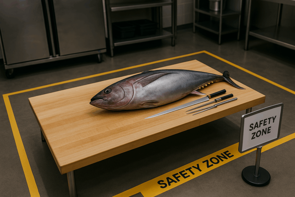 tuna-fillet-workspace-safety