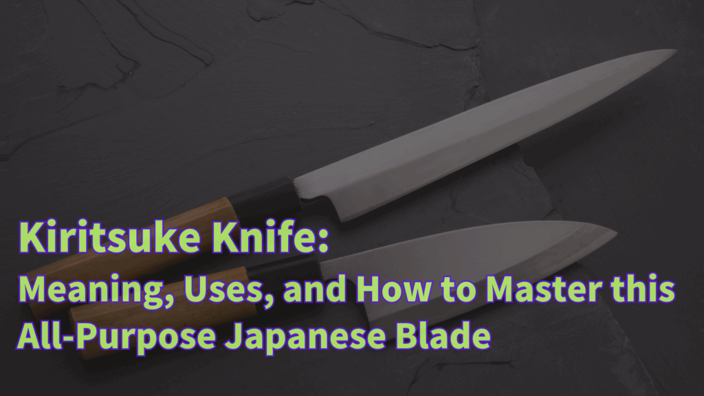 Kiritsuke Knife: Meaning, Uses, and How to Master this All-Purpose Japanese Blade