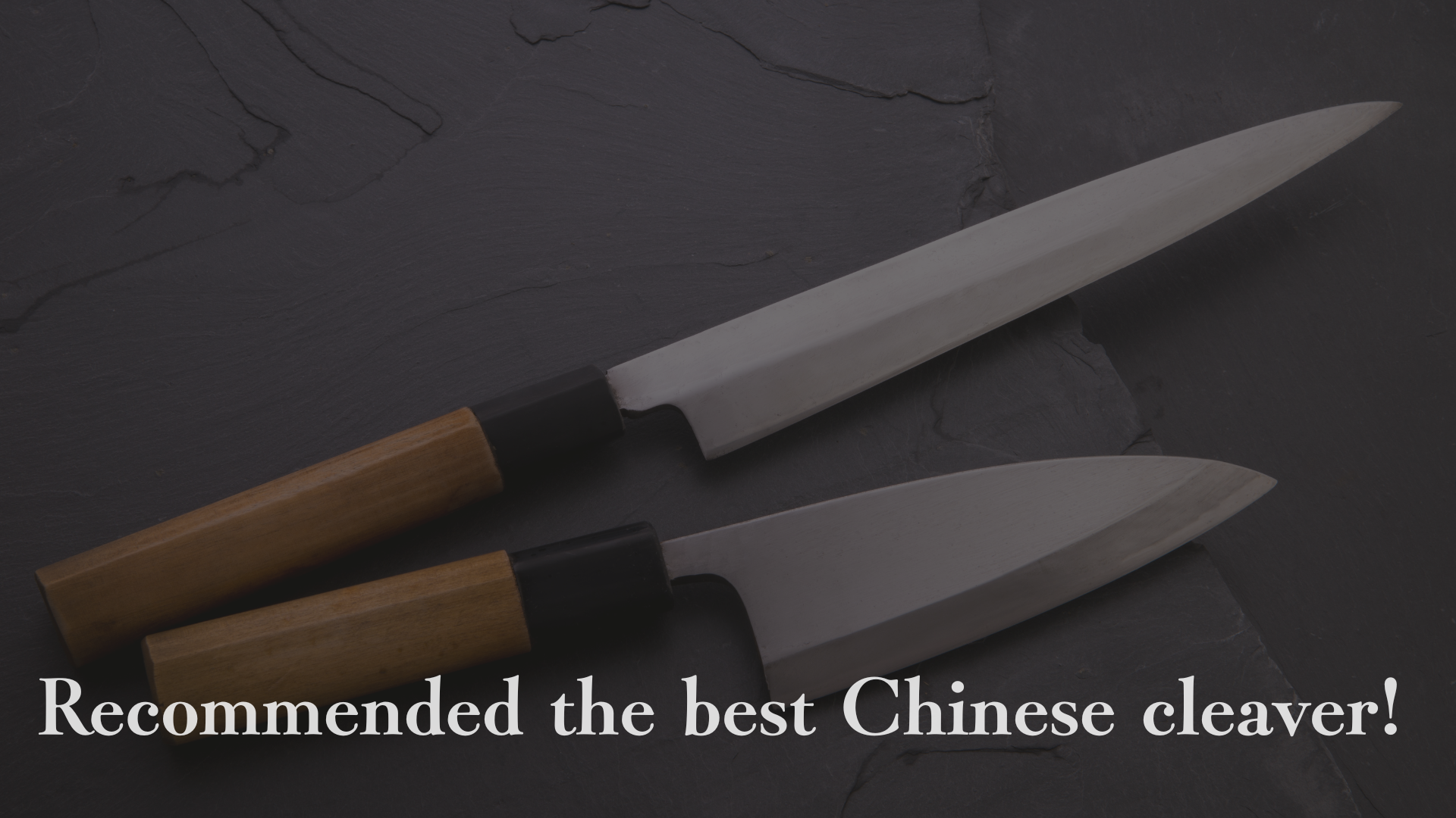 Recommended the best Chinese cleaver! Introducing Chinese knives crafted by Japanese artisans