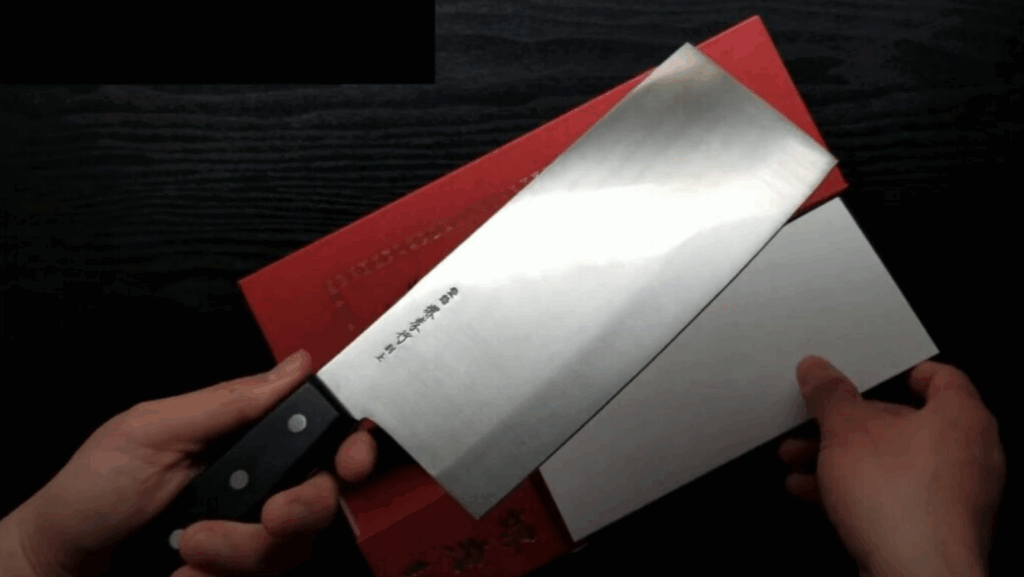 SakaiTalayuki INOX Chinese cleaver with flange
