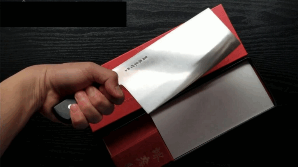 SakaiTalayuki INOX Chinese cleaver with flange